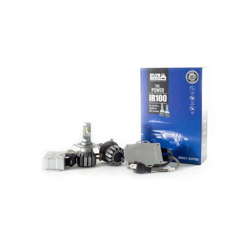CREE LED IR100 / 10MA GENERACION / CHIP CSP / SUPER CANBUS / 60000 LUMENS / 36 W / 12V / CON COOLER