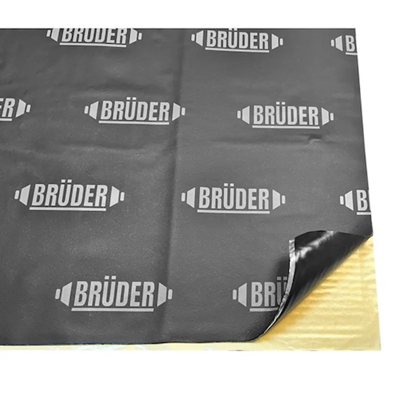 MEMBRANA INSONORIZANTE BRUDER ZZXY-05 / CON GOMA + ALUMINIO + BUTIL