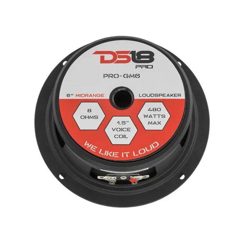 Medio DS18 PRO-GM6 6 pulgadas / 140RMS / 480W / 8 Ohms