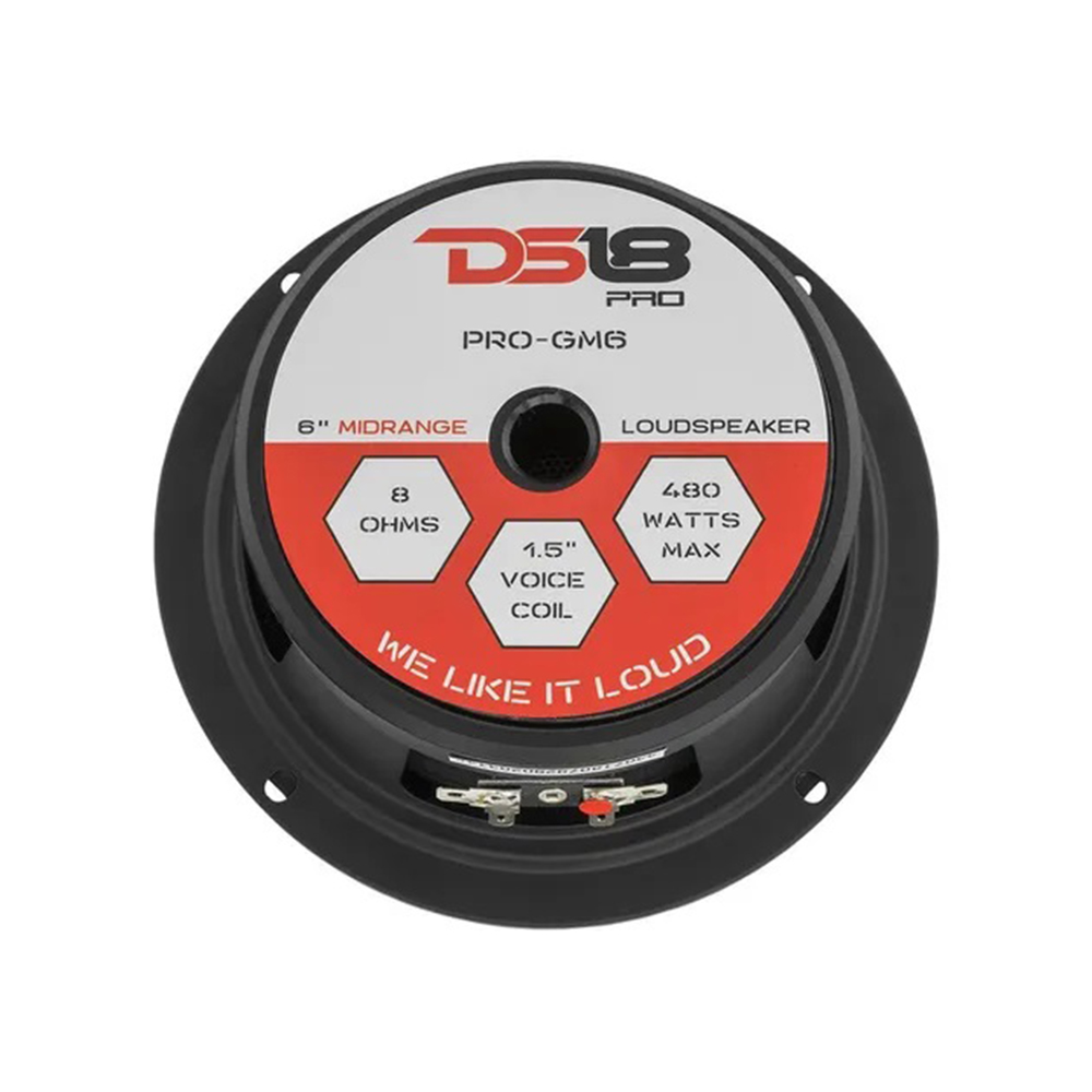 Medio DS18 PRO-GM6 6 pulgadas 140RMS 480W 8 Ohms – imagen 3