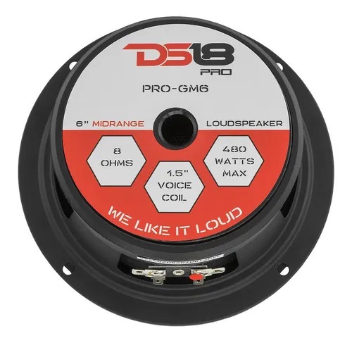 Medio Ds18 Pro-Gm6 6 Pulgadas 140 Wrms 480w 8 Ohms – imagen 5