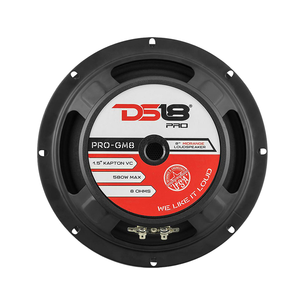 Medio DS18 PRO-GM8 8 pulgadas 190RMS 580W 8 Ohms – imagen 3