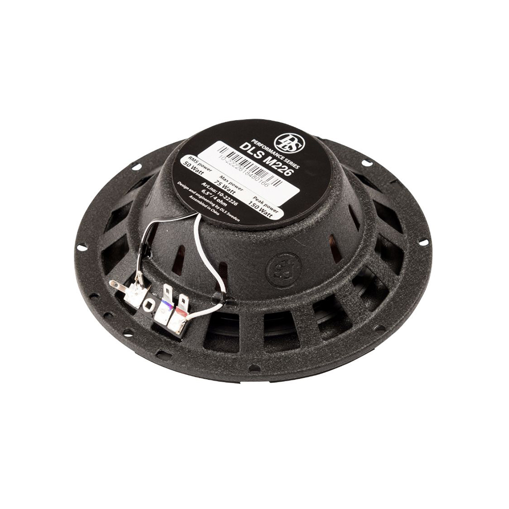 Parlantes DLS M-226 6.5 pulgadas coaxiales 50RMS TW MYLAR – imagen 4
