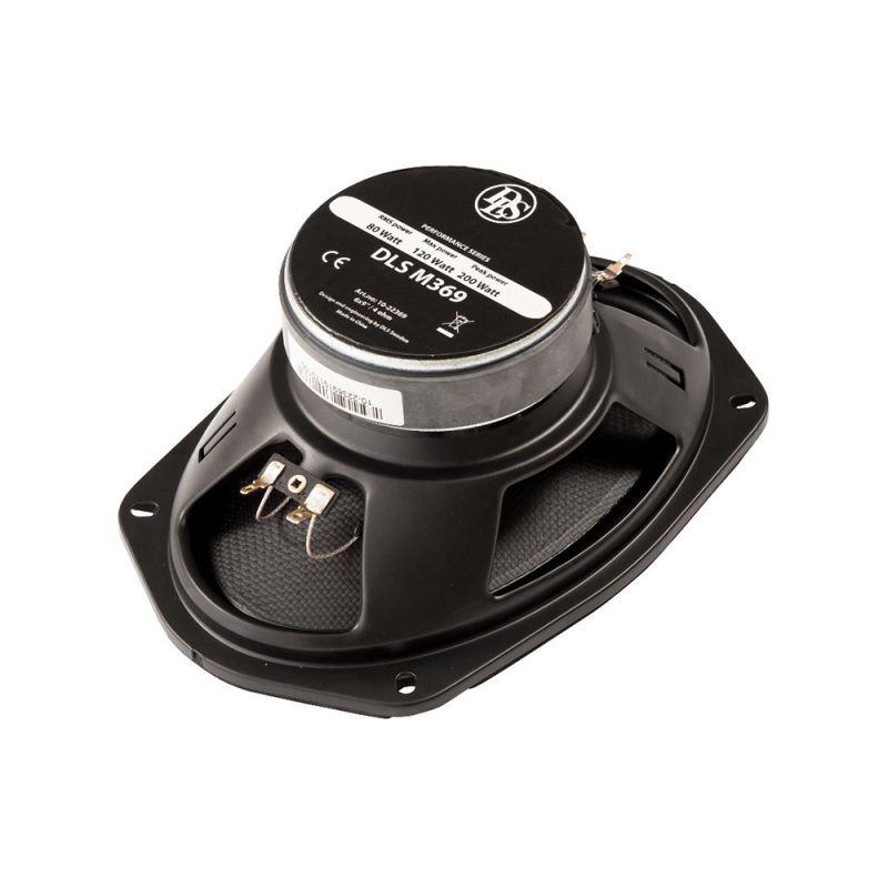 Parlantes DLS M-369 6.9 pulgadas / 3 vias / 80wRMS
