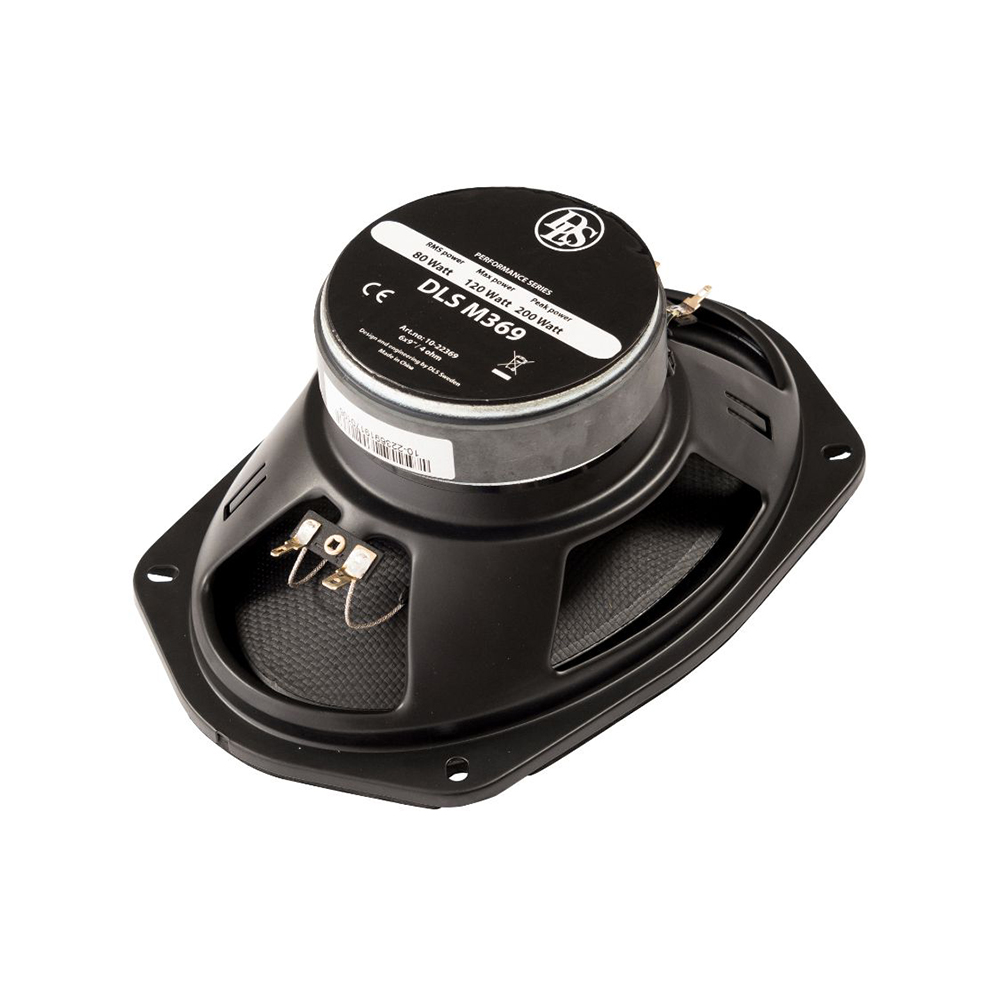 Parlantes DLS M-369 6.9 pulgadas 3 vias 80wRMS – imagen 3