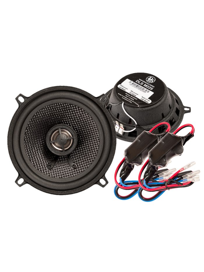 Parlantes DLS M-225 5,25 pulgadas coaxiales / 50RMS TW MYLAR