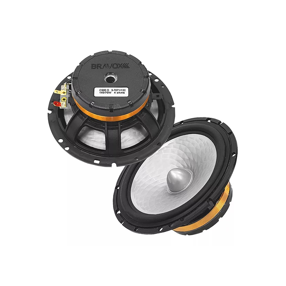 COMPONENTES BRAVOX CS60 D 6 PULGADAS 140RMS DIAMOND-LINE