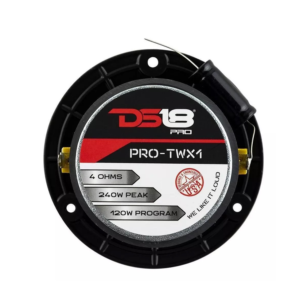 Tweeter Bala DS18 PRO-TWX1 103dB 60RMS 4 Ohms (Par) – imagen 3