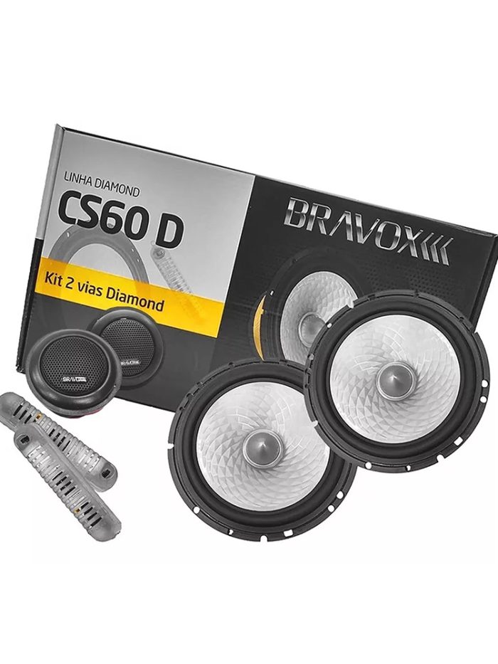 COMPONENTES BRAVOX CS60 D 6 PULGADAS / 140RMS / DIAMOND-LINE