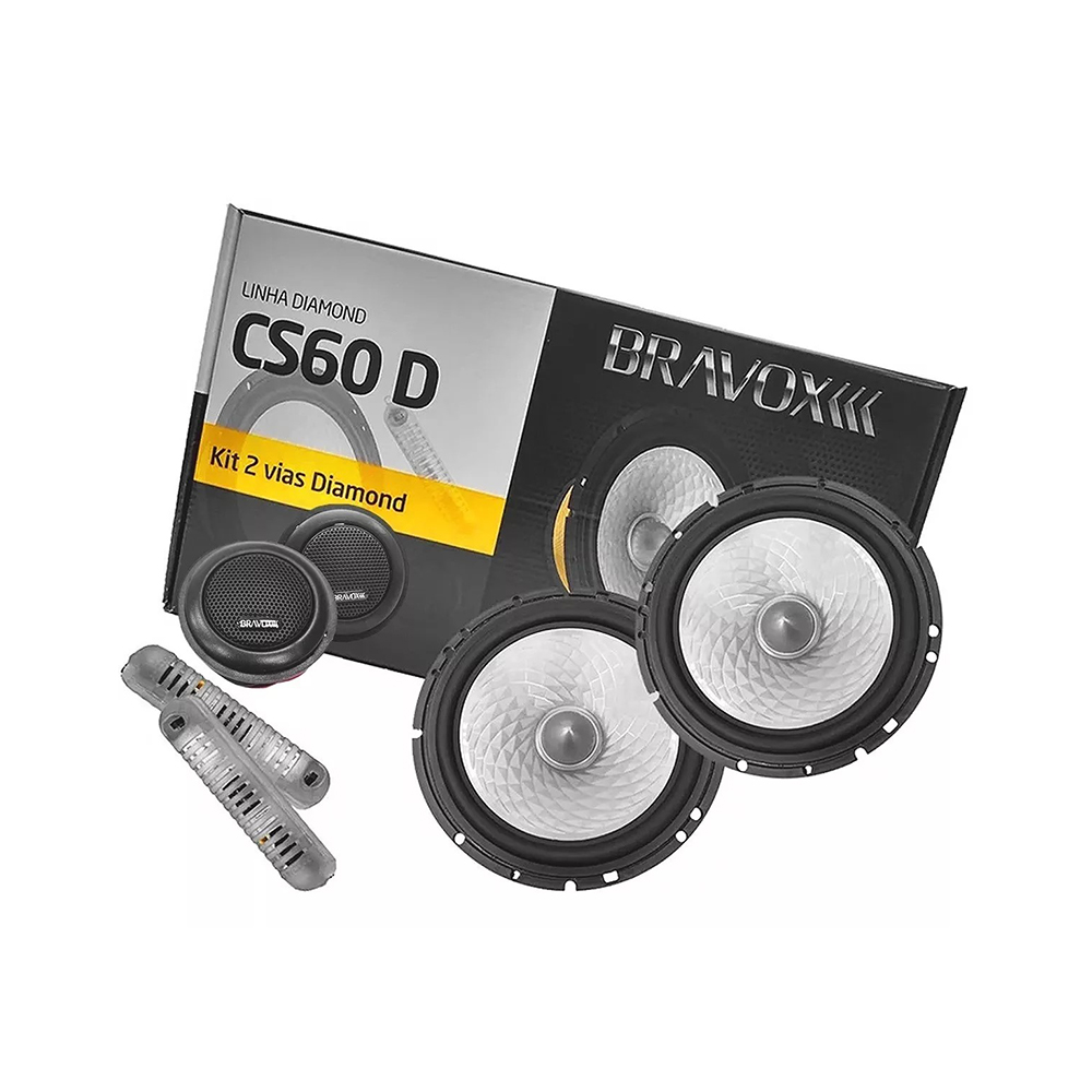 COMPONENTES BRAVOX CS60 D 6 PULGADAS 140RMS DIAMOND-LINE
