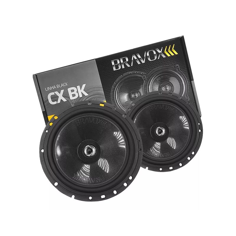PARLANTES BRAVOX CX60 BK 6 PULGADAS / 120RMS / BLACK-LINE