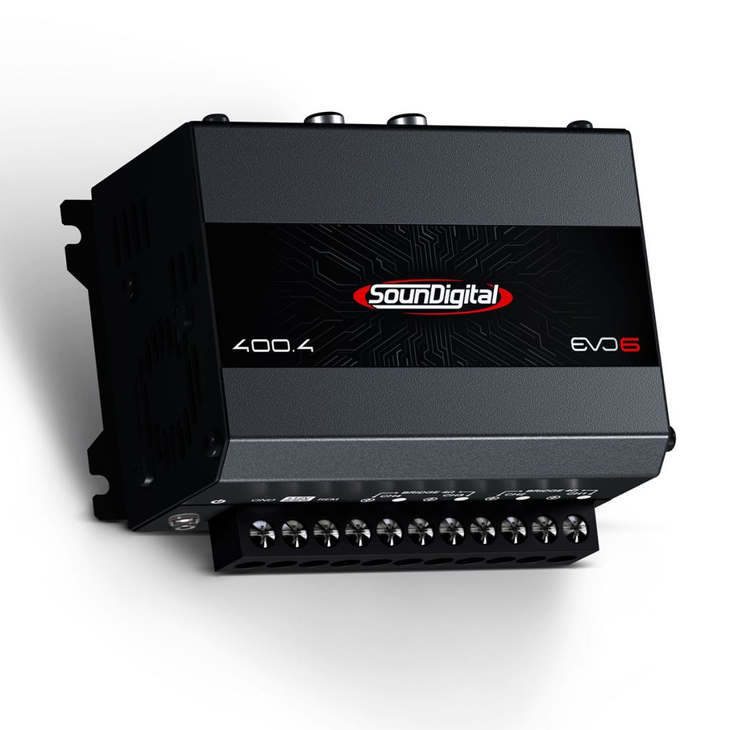 AMPLIFICADOR SOUNDIGITAL SD400.4 EVO 6 4 OHM – imagen 3