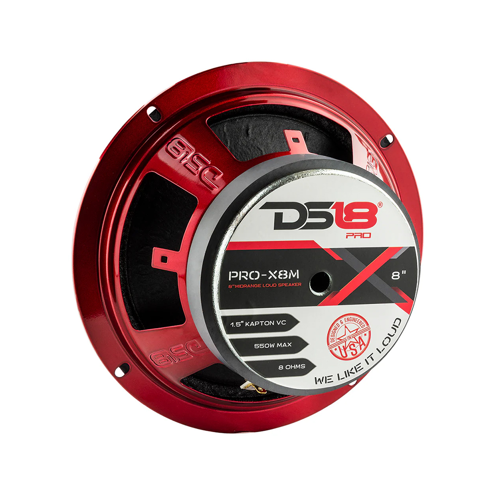 Medio DS18 PRO-X8M 8 pulgadas 275RMS 550W 8 Ohms – imagen 4
