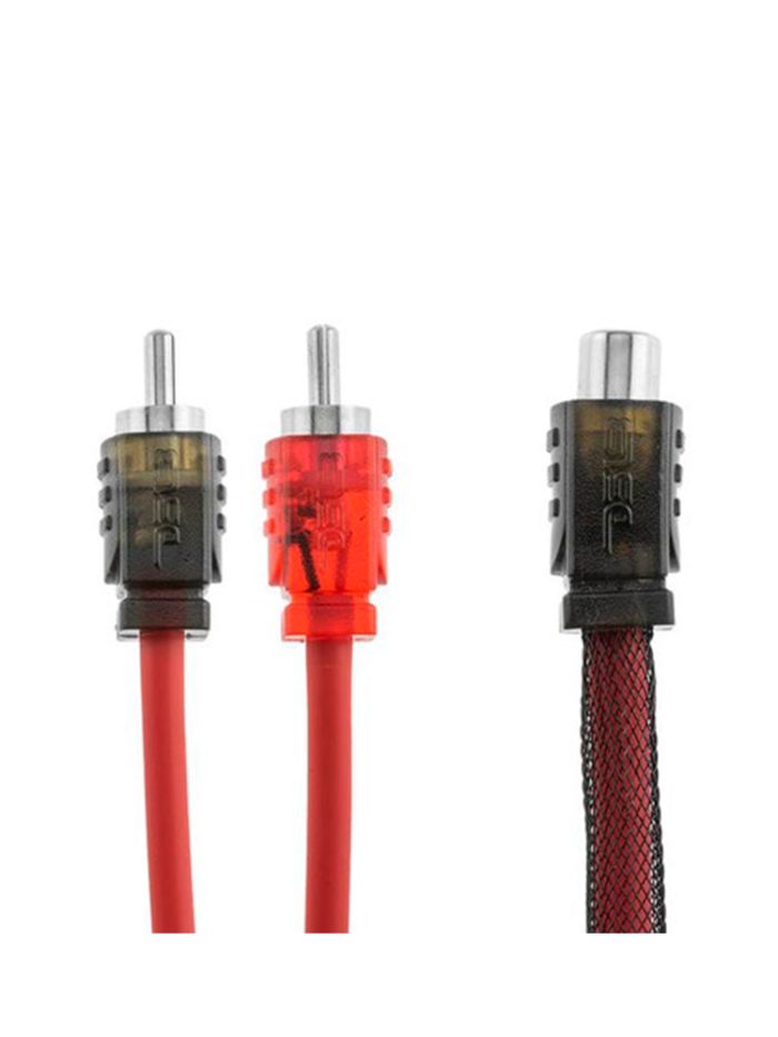 Cable RCA Mallado DS18 R1F2M (1 Hembra 2 Machos) O R1M2F (1 MACHO 2 HEMBRAS)