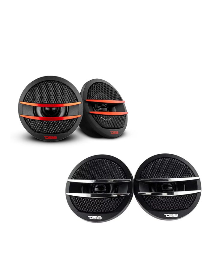 Tweeter domo DS18 TX1 (RED O SILVER) / 50RMS / 200W (Par)