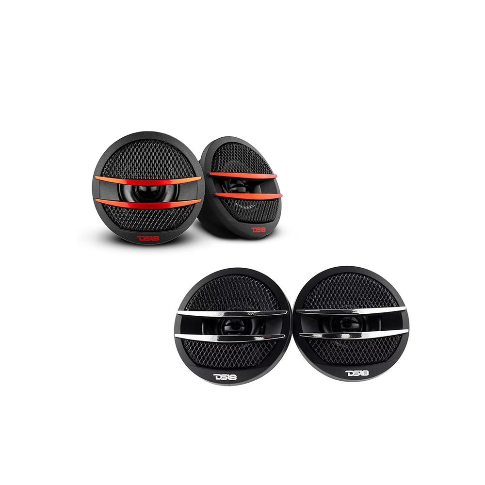 Tweeter domo DS18 TX1 (RED O SILVER) 50RMS 200W (Par)