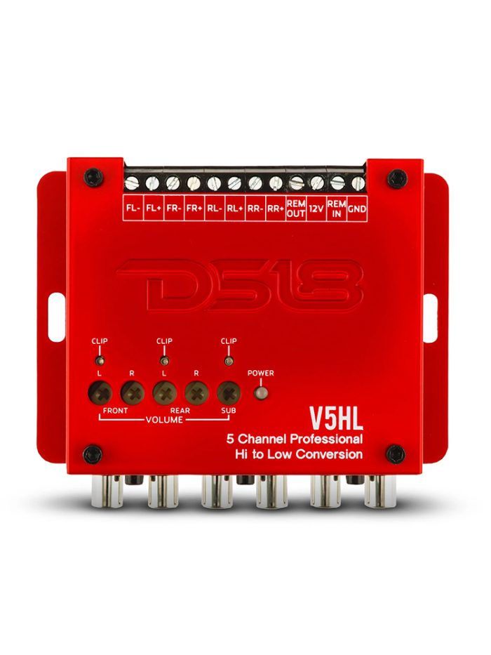 Adaptador de impedancia DS18 V5HL / 5 Ch