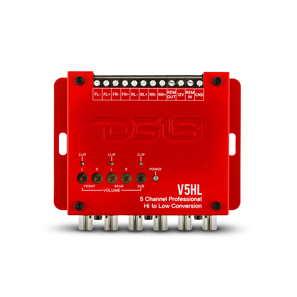 Adaptador de impedancia DS18 V5HL / 5 Ch