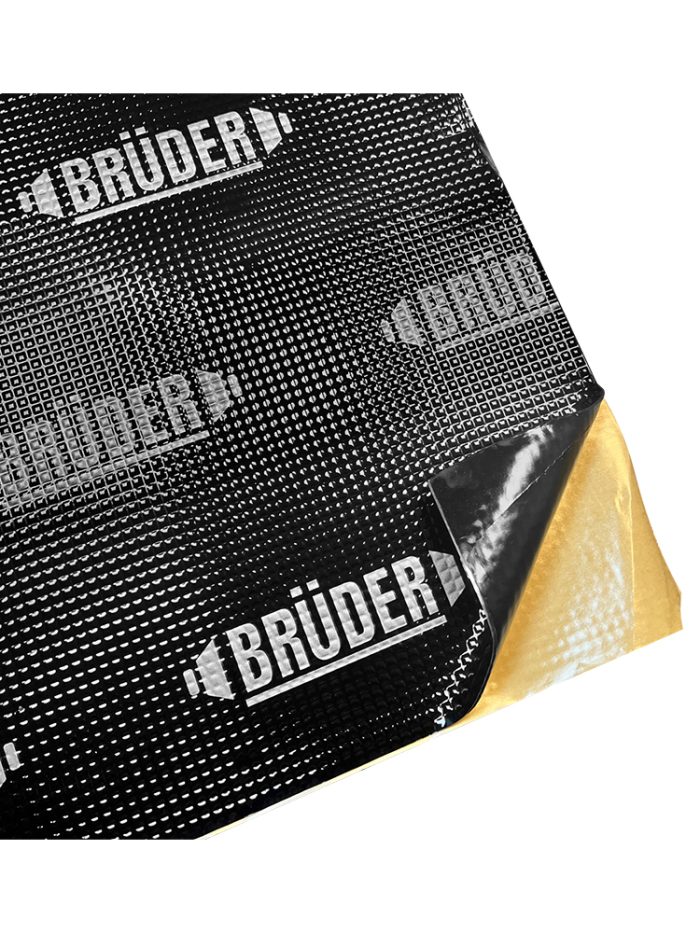 MEMBRANA INSONORIZANTE BRUDER ZZ-05 de ALUMINIO + BUTIL
