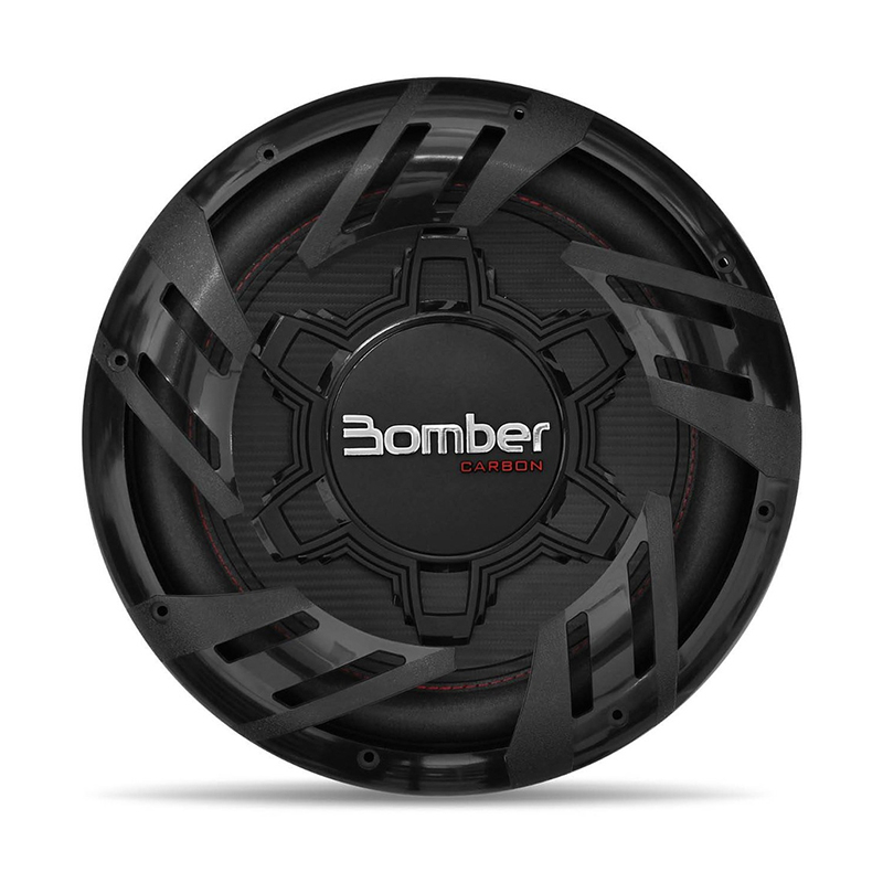 Subwoofer Bomber Carbon 12 Pulgadas / 250rms / Bobina Simple / 4Ohms