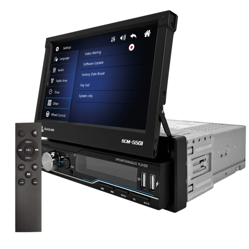 ESTEREO IN DASH BLAULINE BCM-550i / 7 PULGADAS / ANDROID AUTO-CAR PLAY / MIRROR