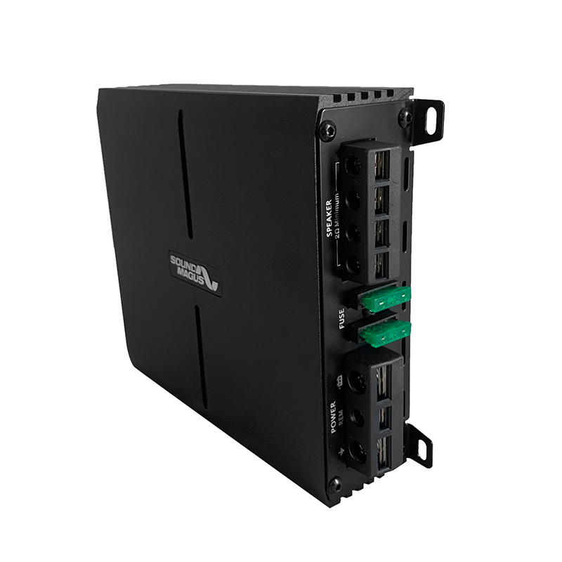 AMPLIFICADOR SOUNDMAGUS CS 550.4 / 4 CANALES X 100RMS