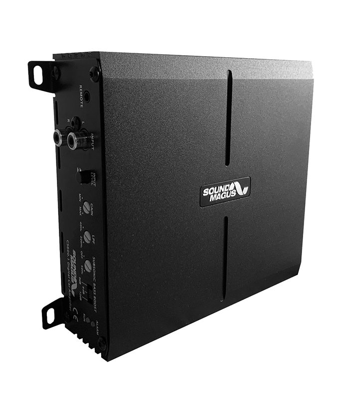 AMPLIFICADOR SOUNDMAGUS CS800.4 / 4 CANALES X 200RMS