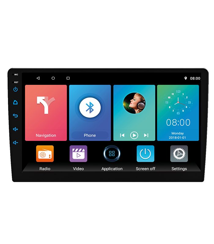 ESTEREO DOBLE DIN BLAULINE BCM-950 / 9 PULGADAS / ANDROID AUTO Y CARPLAY INALAMBRICO