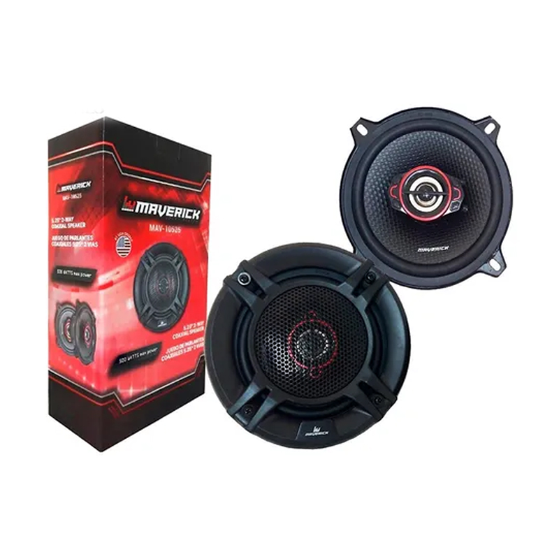 PARLANTES MAVERICK 10525 / 5,25 PULGADAS / COAXIALES / 2 VIAS