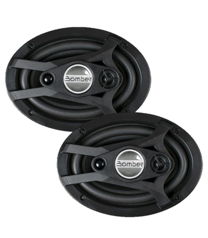 BOMBER BBMAX 2X100W 6X9 CUATRIAXIAL 100W