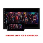 ESTEREO DOBLE DIN BLAULINE BCM-790A / 7 PULGADAS / CARPLAY INALAMBRICO