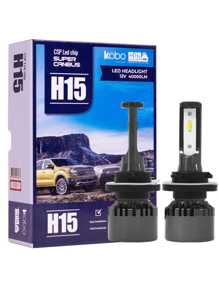CREE LED KB1 H15 / CANBUS / ALTA DIURNA / ALTA GAMA / SIN LUPA