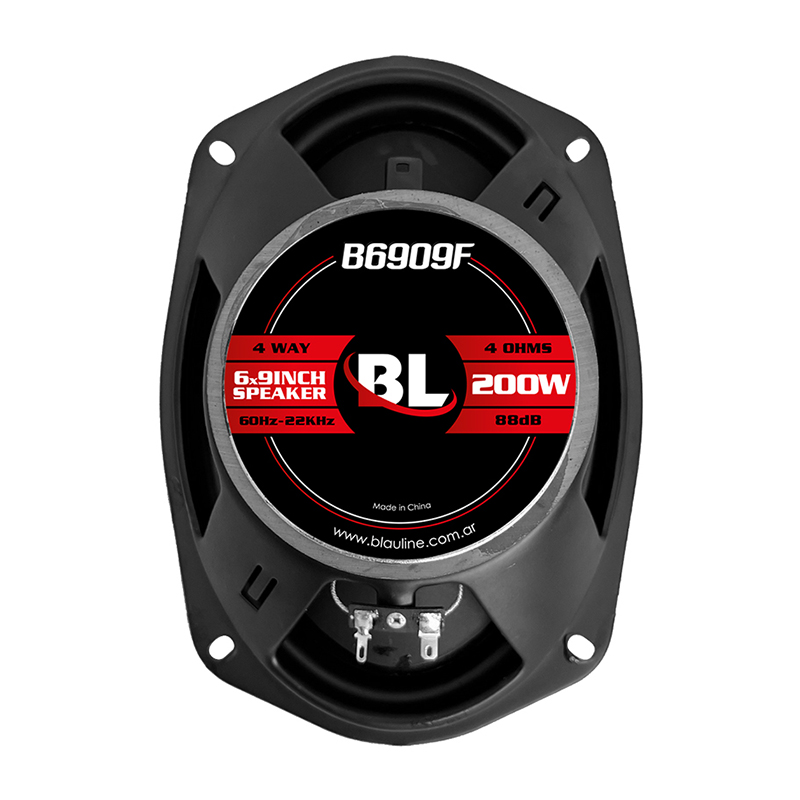 PARLANTE BLAULINE B6909F 6x9 PULGADAS / 200w / 4 Vías