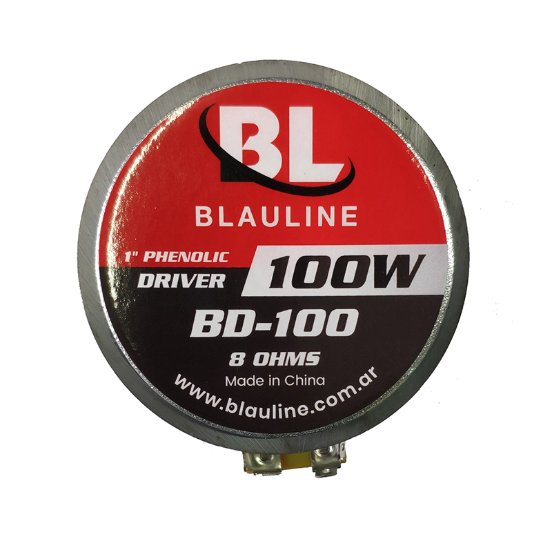 DRIVER BLAULINE BD-100 / 1 PULGADA / FENOLICO / 40RMS / 100W / 8 OHM