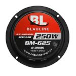 MEDIO BLAULINE BM-625 6 PULGADAS CAMPANA DE CHAPA 150RMS 250W