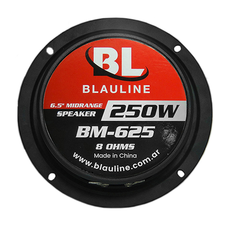 MEDIO BLAULINE BM-625 6 PULGADAS CAMPANA DE CHAPA 150RMS 250W
