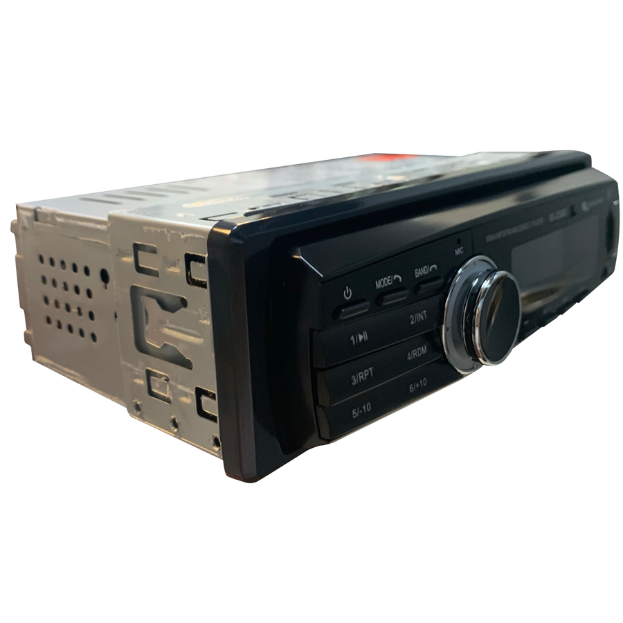 ESTEREO SIMPLE DIN BLAULINE BS-250BT CON USB AUX BT FRENTE DESMONTABLE