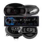 COMBO 1 NAKAMICHI ESTEREO NQ711B + PARLANTES 6,5 PULGADAS DE 400w y 6x9 PULGADAS DE 500w