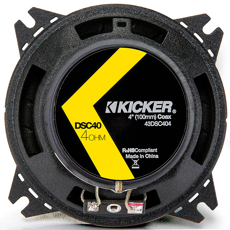 PARLANTES KICKER DSC404 / 4 PULGADAS / 30RMS / 2VIAS