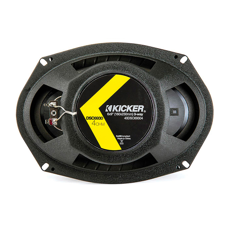 PARLANTES KICKER DSD6930 / 6.9 PULGADAS / 90RMS / 3 VIAS / CON REJA