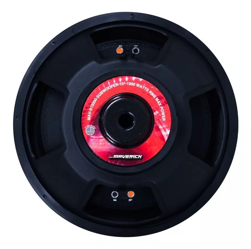 Subwoofer MAVERICK S15000 15 Pulgadas Doble Bobina 1200 wrms