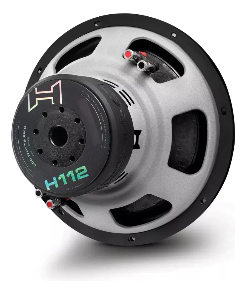 Subwoofer Dynahertz H112 12 Pulgadas 600 Wrms Doble Bobina – imagen 3