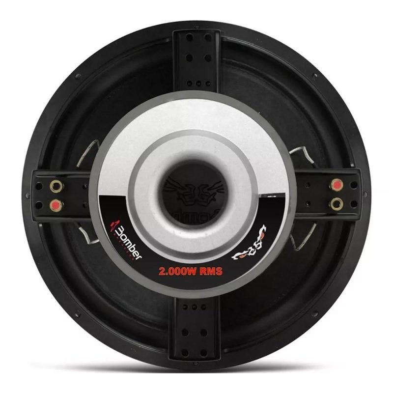 SUBWOOFER BOMBER BICHO PAPAO 15 PULGADAS / 2000W / BOBINA DOBLE / 4OHM