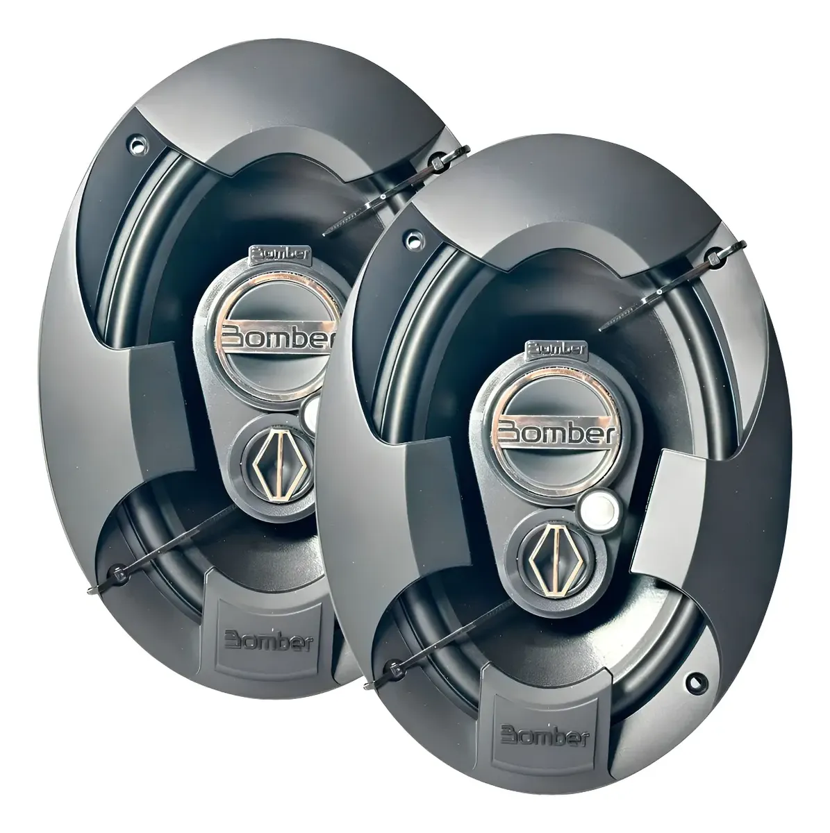 BOMBER BBMAX 2X100W 6X9 CUATRIAXIAL 100W