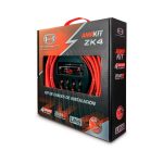 KIT DE CABLES DYNAHERTZ ZK4 / 4AWG / ALTA CALIDAD