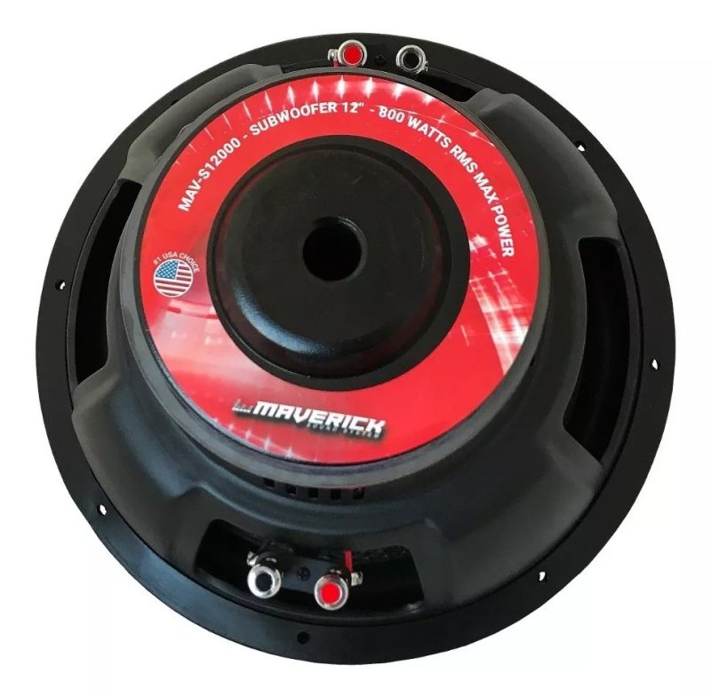 SUBWOOFER MAVERICK S10000 / 10 PULGADAS / 800RMS / DOBLE BOBINA