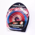 KIT DE CABLES MAVERICK AWK-8GA-B / 8 gauge / 1500 watts