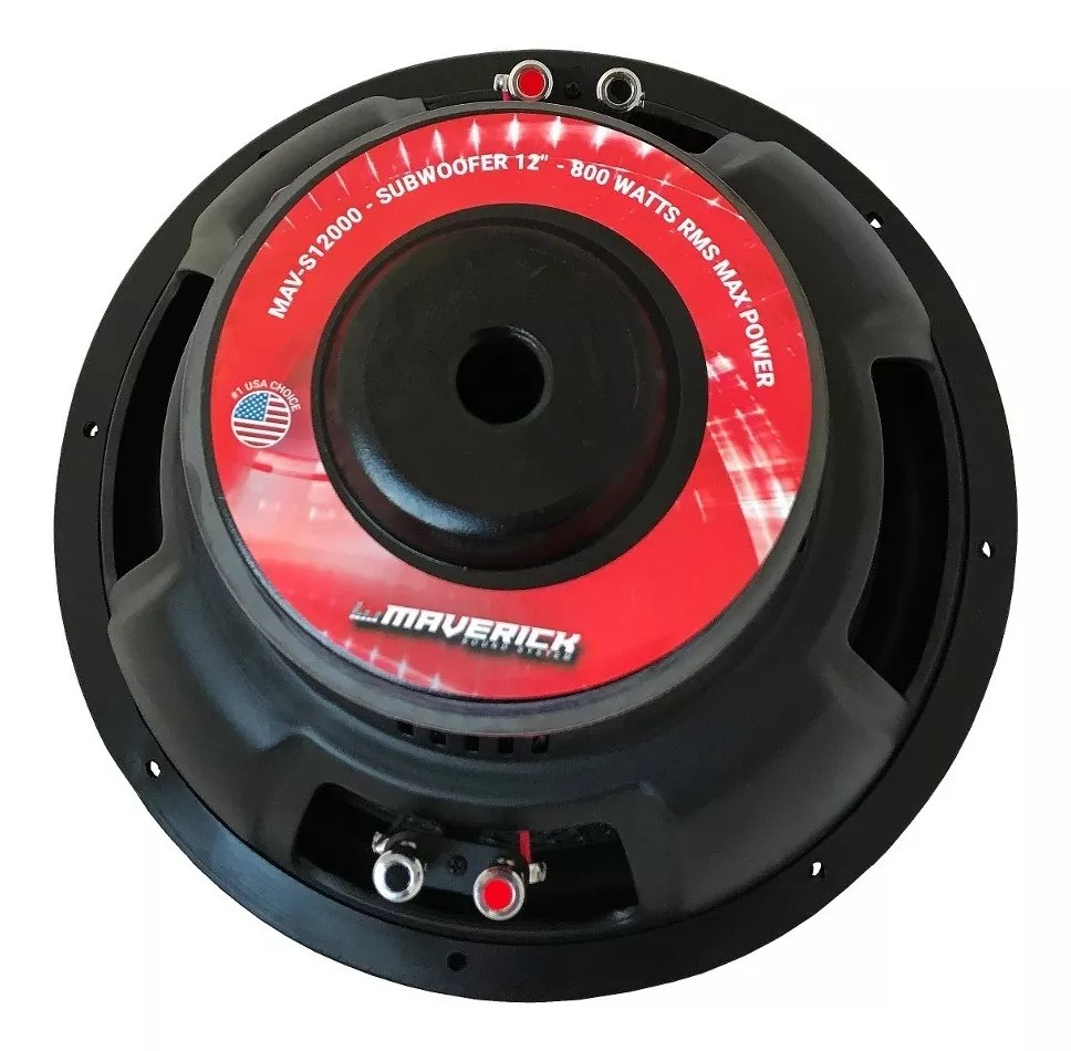 Subwoofer MAVERICK S8000 8 Pulgadas 800 rms Doble Bobina
