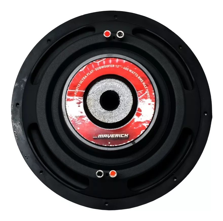 Subwoofer MAVERICK FLAT12 400 rms Doble Bobina – imagen 5