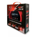 KIT DE CABLES DYNAHERTZ ZK8 / 8AWG / ALTA CALIDAD